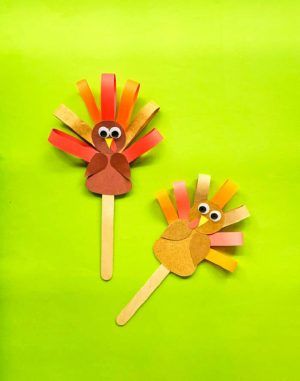 25 Printable Thanksgiving Crafts for Kids - Craftulate