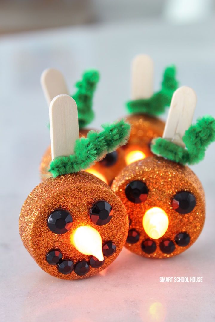 Tea Light Pumpkins