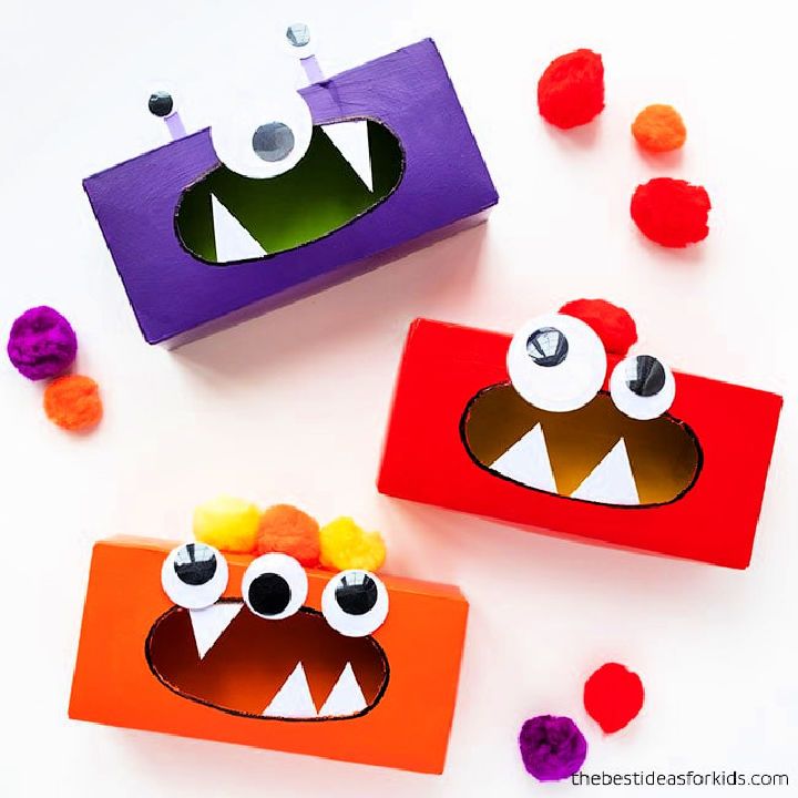 Tissue Box Monsters