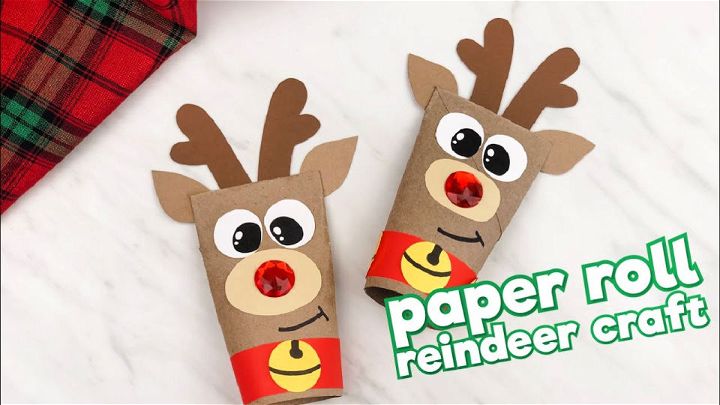 Toilet Paper Roll Reindeer Crafts