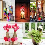25 Easy DIY Wine Bottle Crafts and Upcycling Ideas