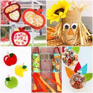 25 Easy Fall Crafts for Kids: October Craft Ideas