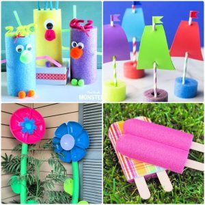 30 DIY Pool Noodle Crafts and Things to Make