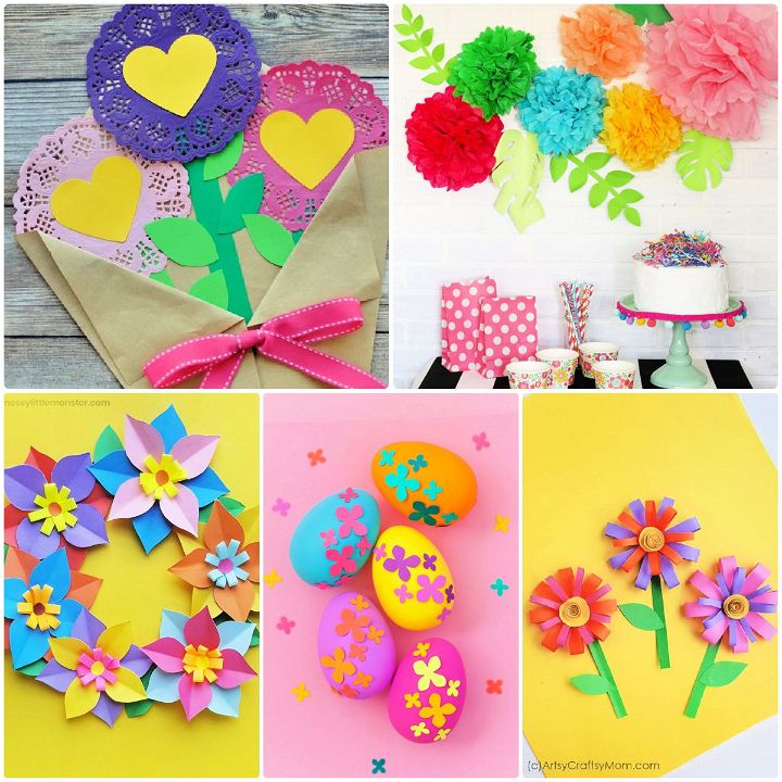 Cute Craft Stick Flower Craft - Easy Peasy and Fun