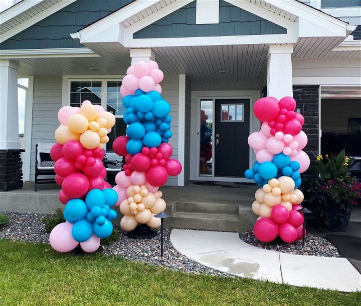 3 Easy DIY Balloon Party Decoration Ideas - YouTube
