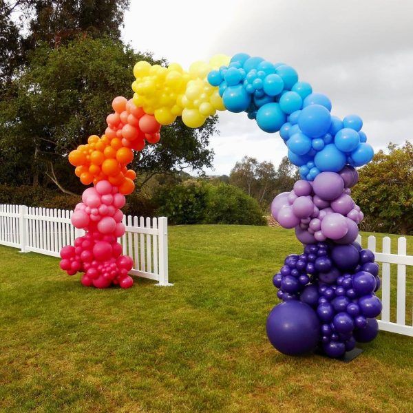 How to Make a Balloon Column without A Pole Craftulate