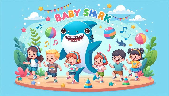 baby shark dance activity for kids