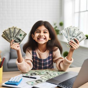 learn how to earn money as a kid