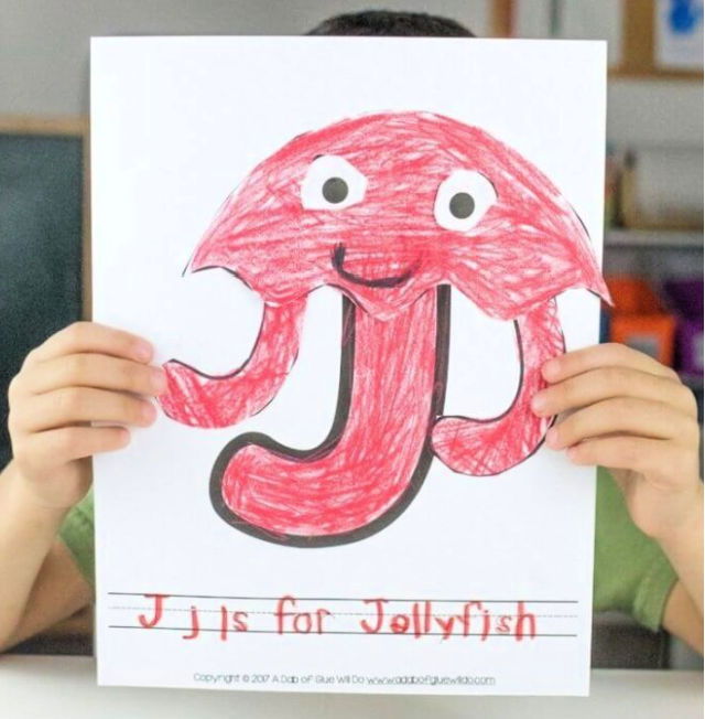 Animal Alphabet J is for Jellyfish 