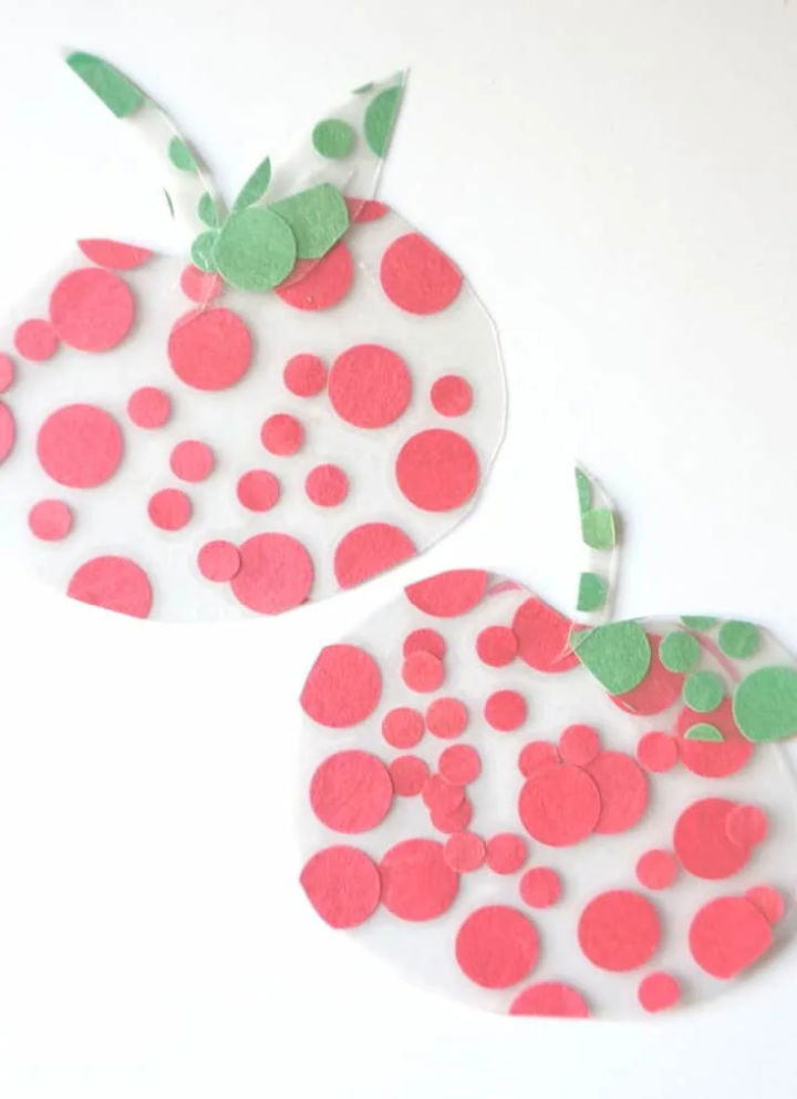 Apple Themed Fine Motor Activity for Preschoolers