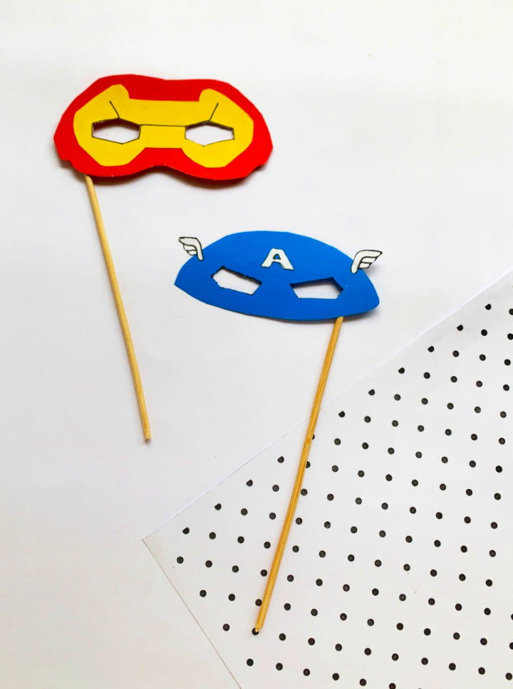 Avengers Masks Craft Free Printable