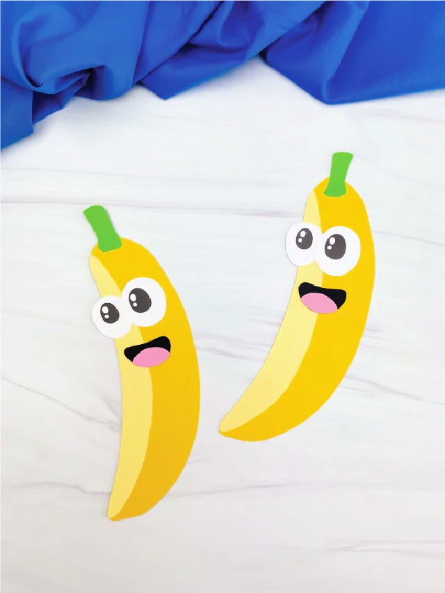 Free Printable Banana Craft 