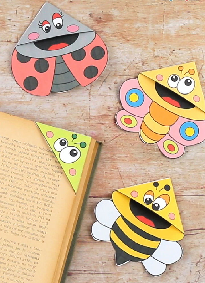 Bugs Corner Bookmarks Craft