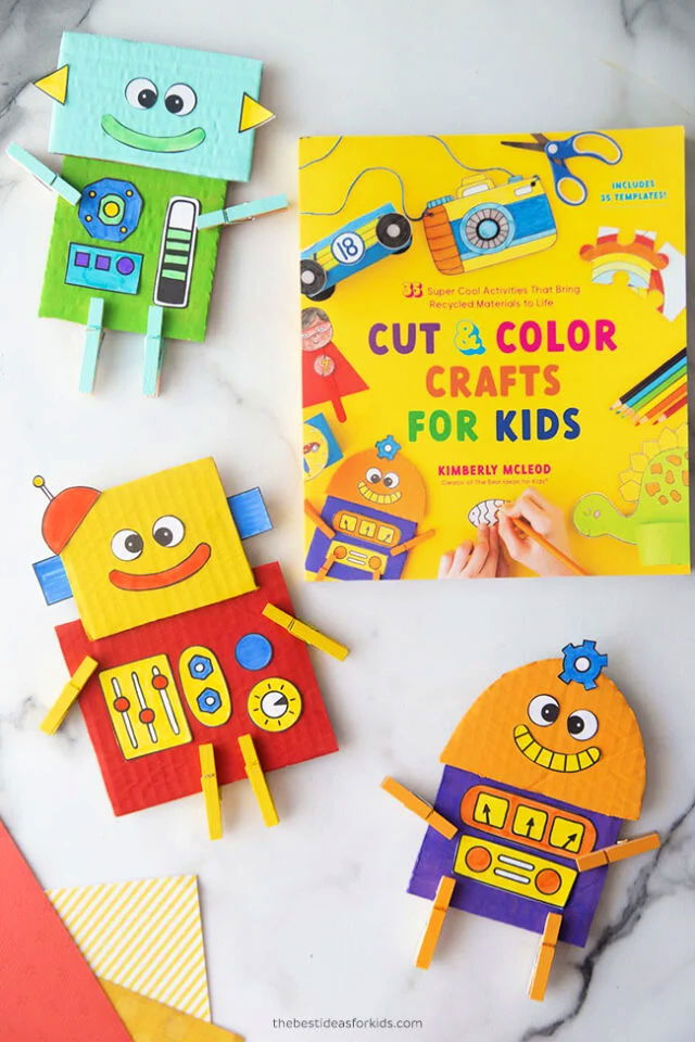 Cool DIY Cardboard Robot Fun for Kids