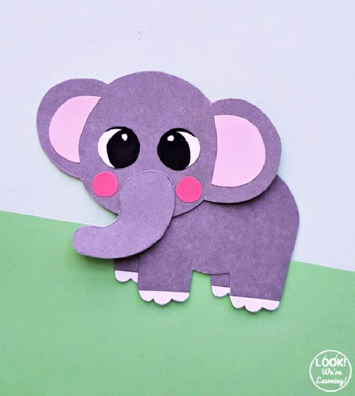 Cute DIY Paper Elephant