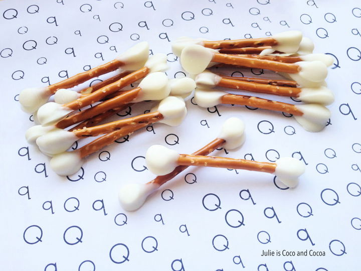 DIY Edible Q Tips for April Fools Day