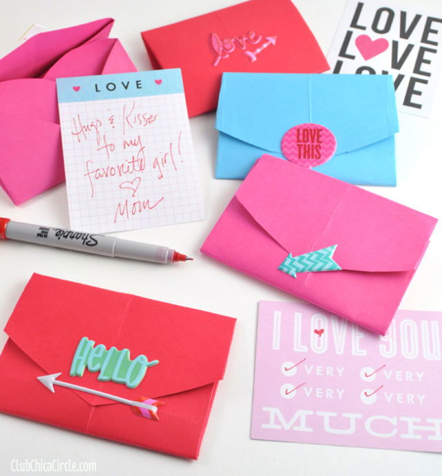 DIY Envelopes From the Heart