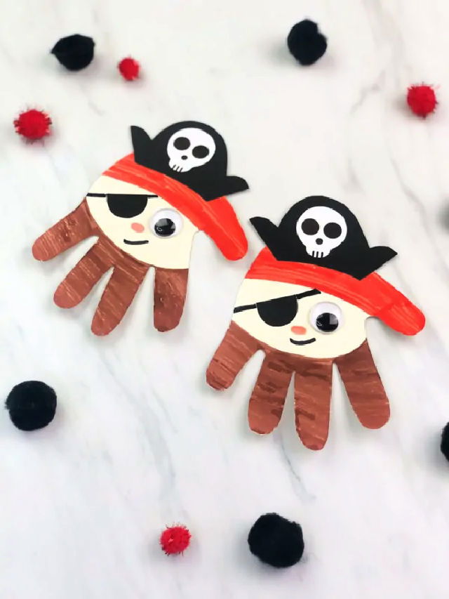 DIY Handprint Pirate