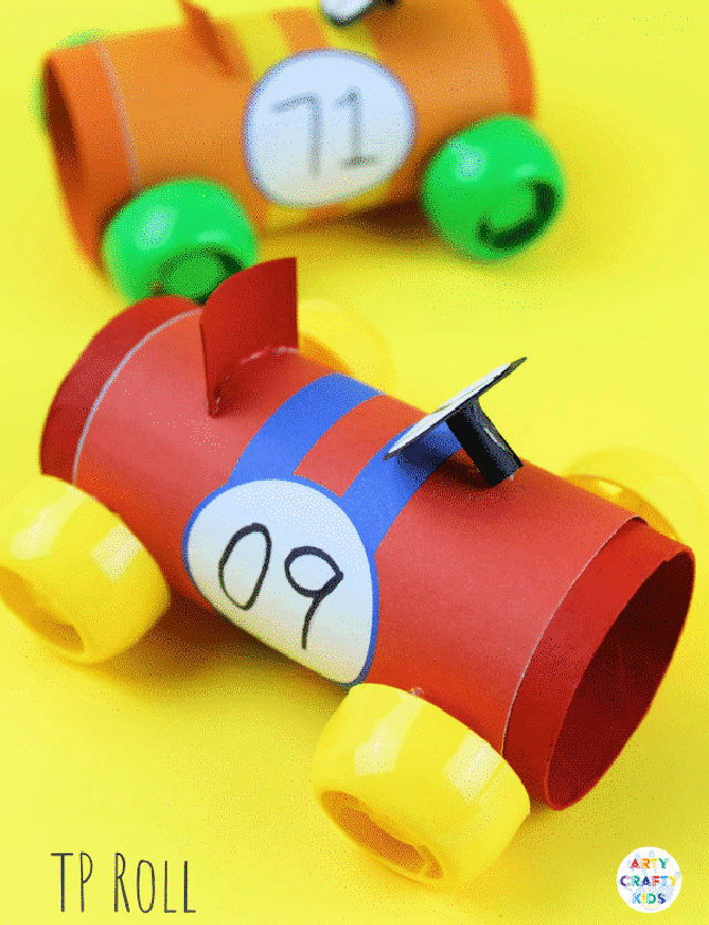 DIY Paper Tube Racing Car