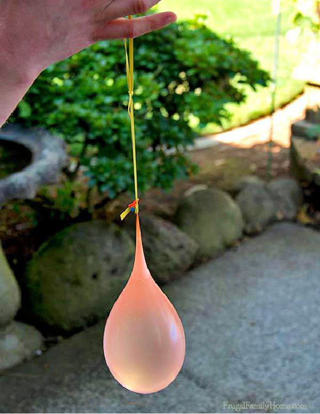 DIY Water Balloon Yo Yo Fun for Kids