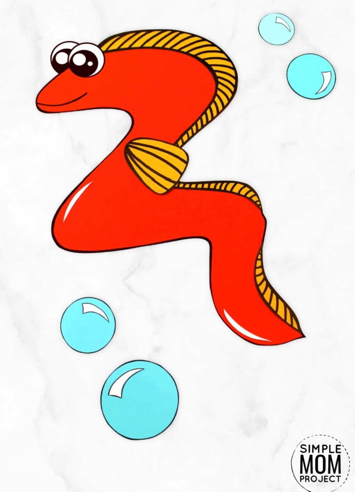 Free Printable Eel Craft 