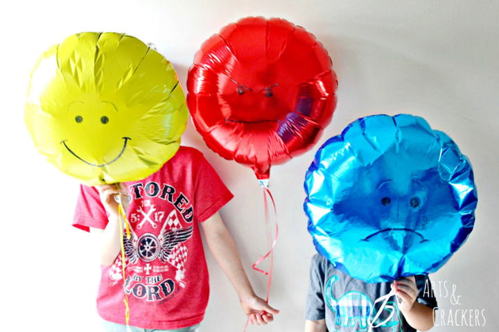 Emoji Balloons Craft