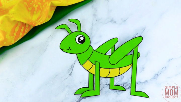 Free Printable Grasshopper Craft