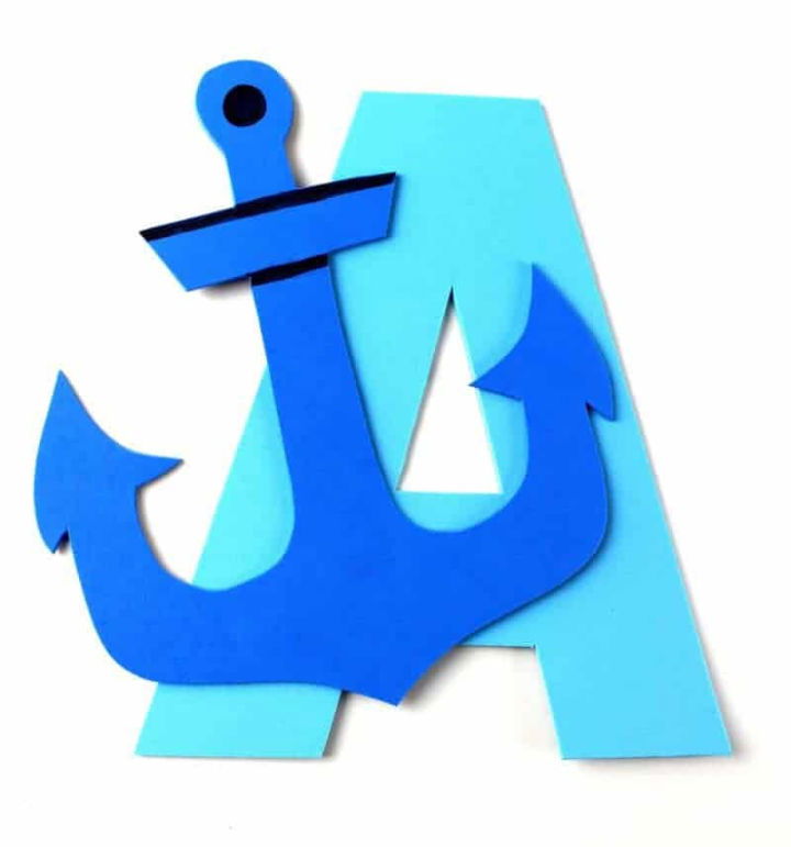 Letter A is for Anchor Activity for Preschoolers