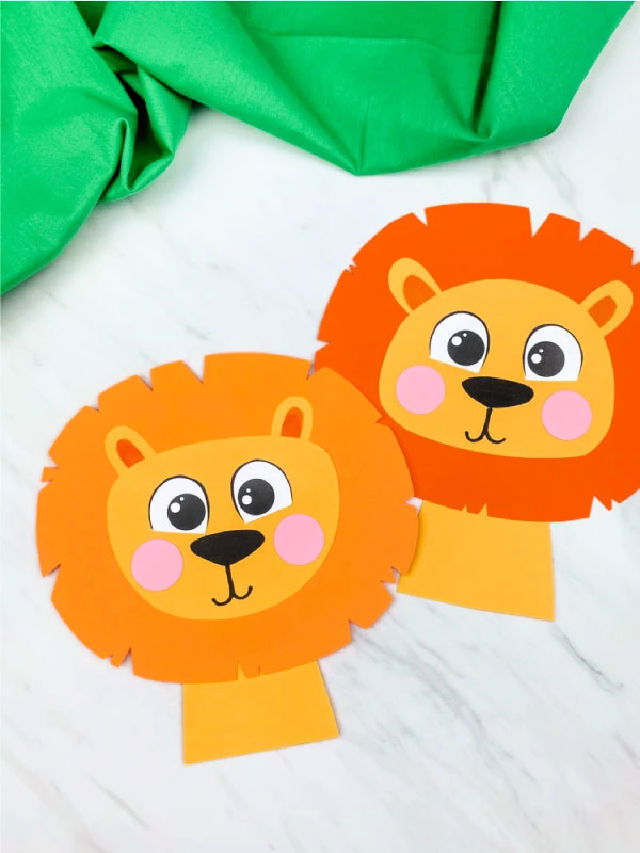 Letter L for Lion Craft for Preschoolers