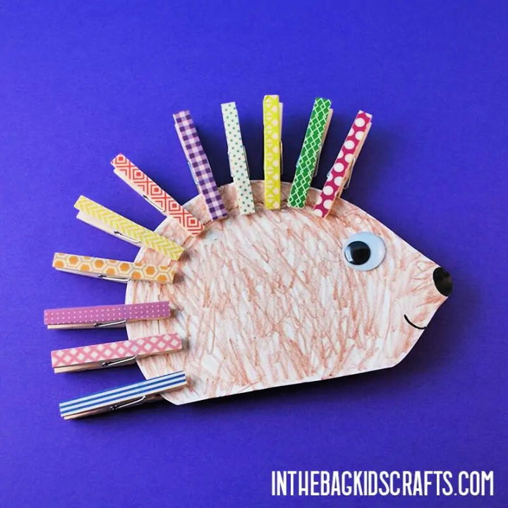 Easy Porcupine Fun for Kids