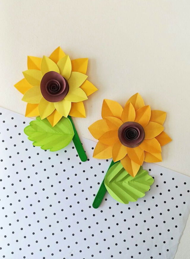 Making a Paper Sunflower