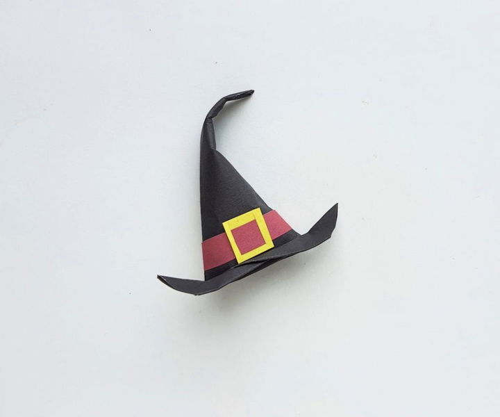 How to Do Origami Witch Hat for Halloween