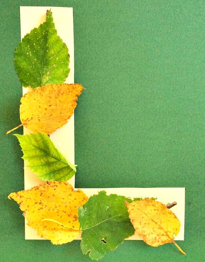 L is for Leaves Activity for Kids