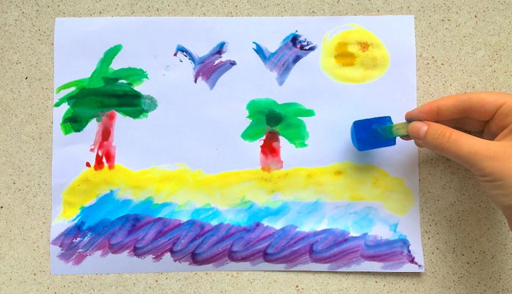 Ice Cube Painting Craft Activity