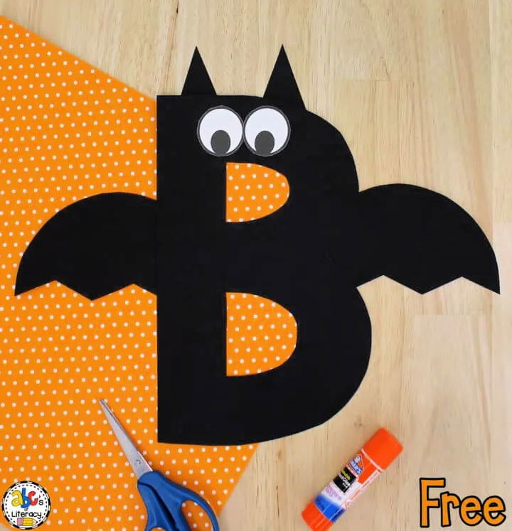 Letter B Bat Craft