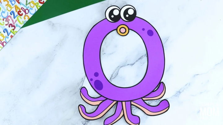 Letter O for Octopus Craft