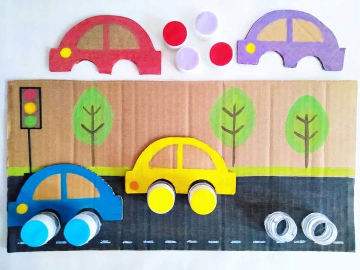 Make Cardboard Cars for Kids