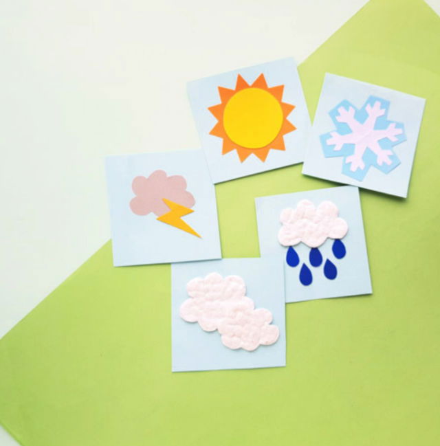 Make Paper Weather Cards