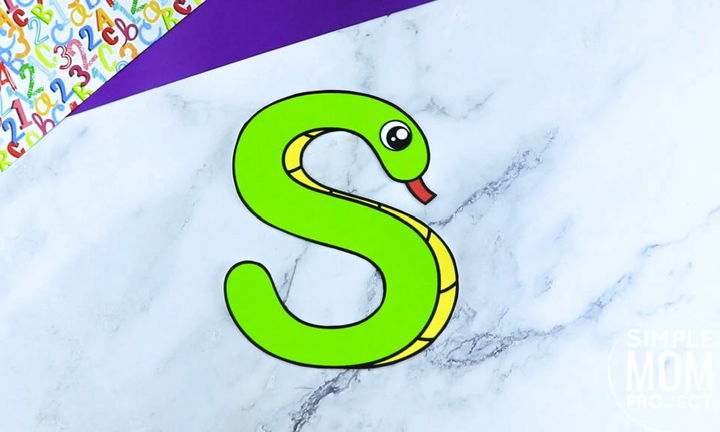 Make a Letter S Snack