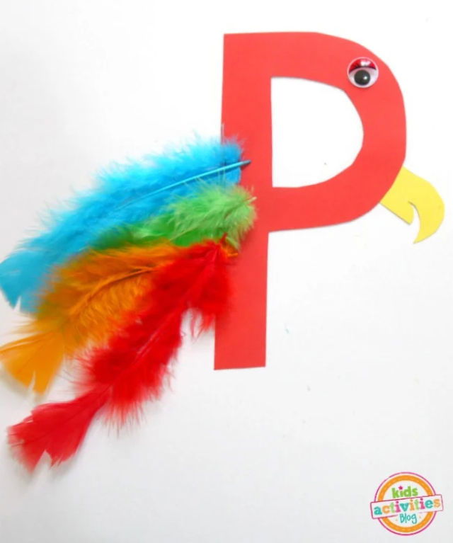 P is for Parrot Activity 