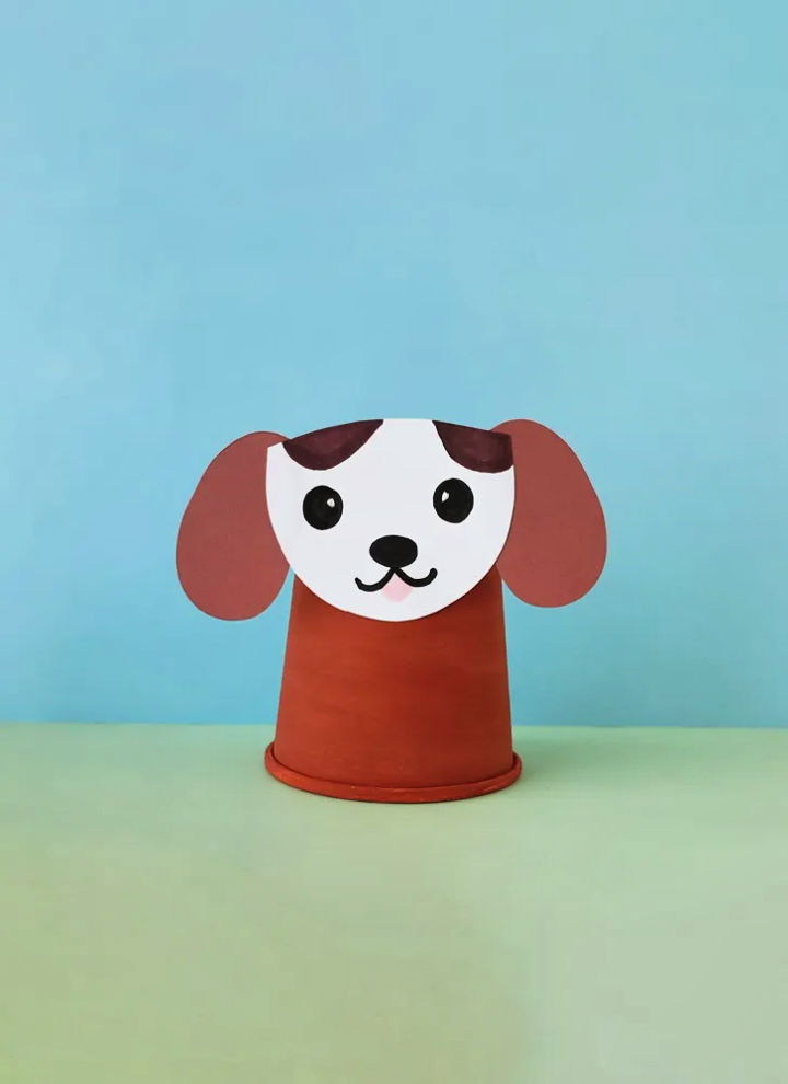 Make a Paper Cup Dog