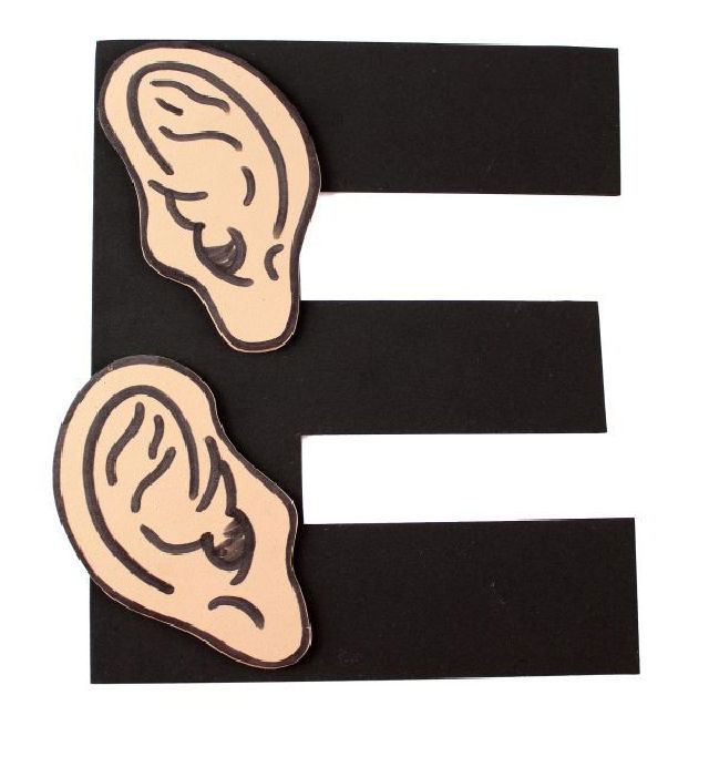 E is for Ears Activity 