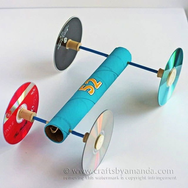 Rubber Band Car Idea