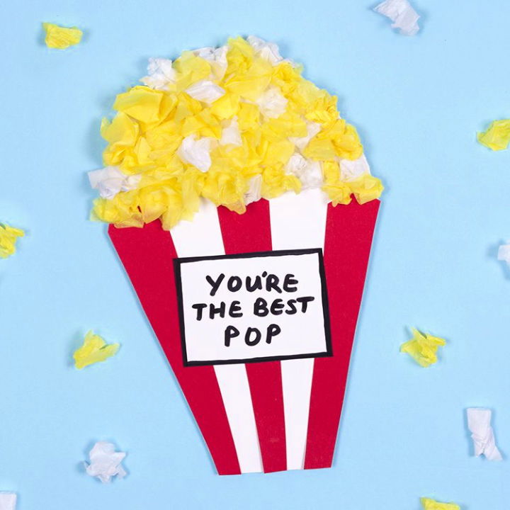 Simple DIY Popcorn Card