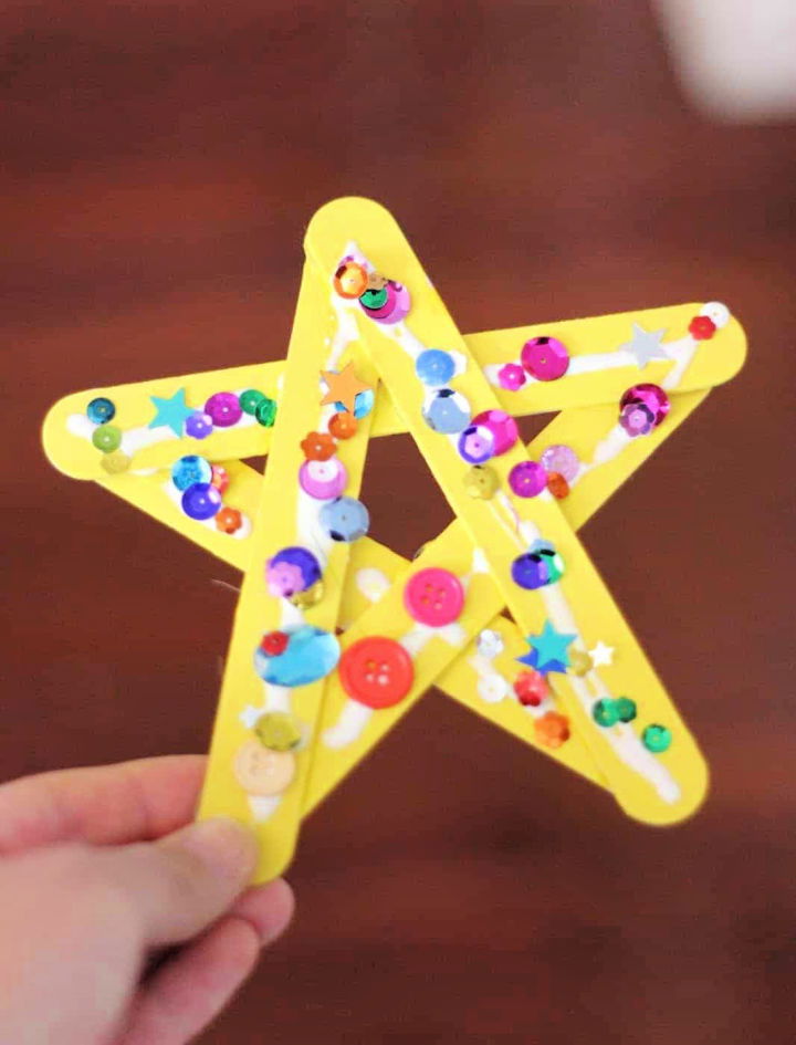 Sparkly Star Craft for Toddlers