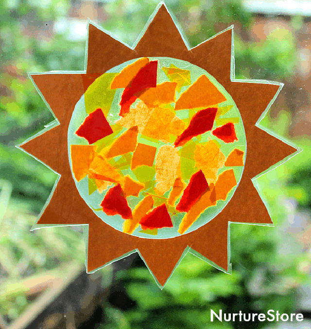 Sunshine Sun Catcher Craft