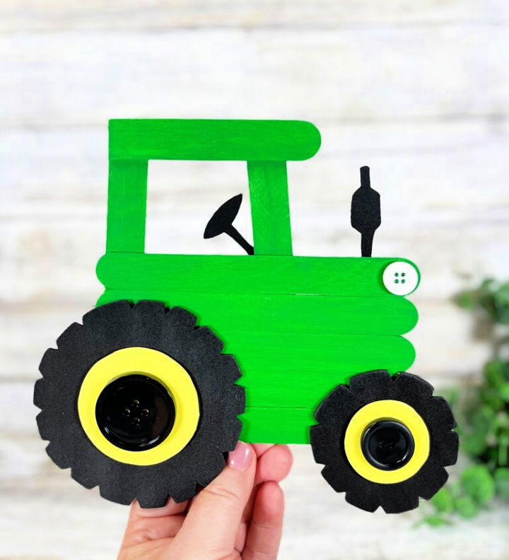 Tractor Craft for Kids