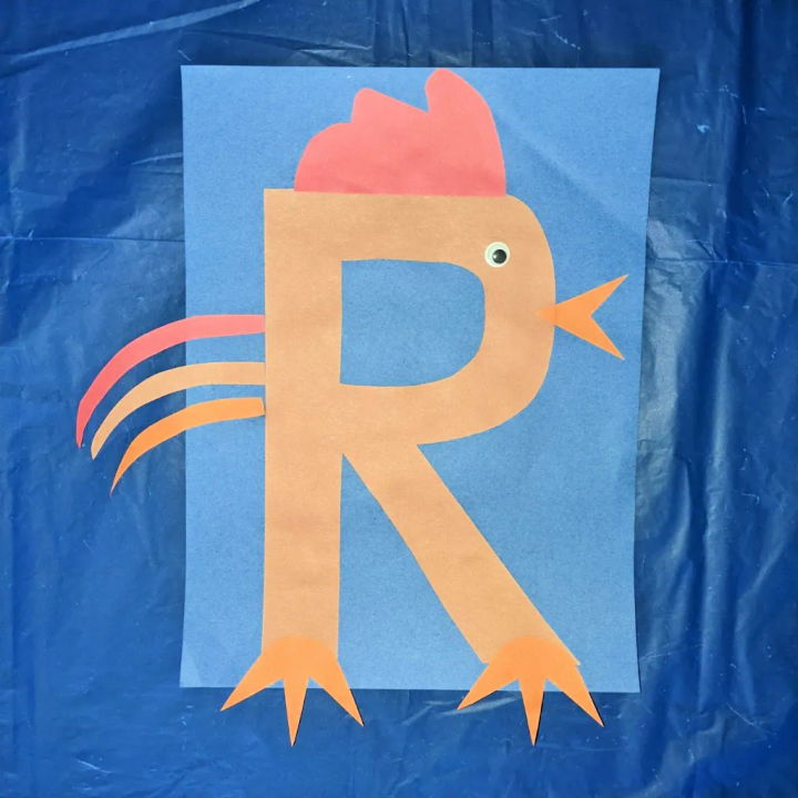 Uppercase Letter R Craft