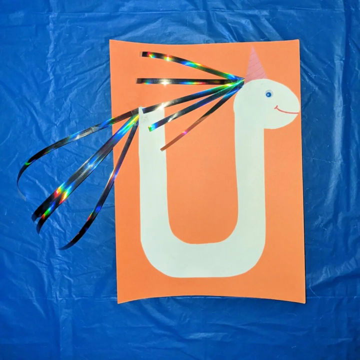 Uppercase Letter U Craft for Preschoolers