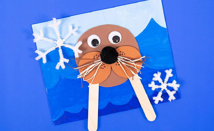 Walrus Canvas Craft